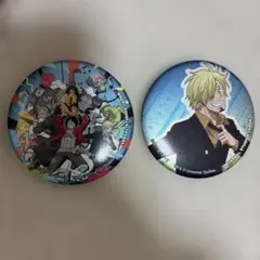ワンピース 缶バッジ ユニバーサル・スタジオ・ジャパン サンジ 麦わらの一味