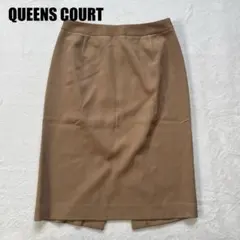 QUEENS COURT クイーンズコート タイトスカート ブラウン系レディースのサムネイル