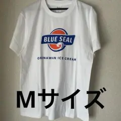 BLUE SEAL ブルーシール Tシャツ 沖縄 Mサイズ ホワイト