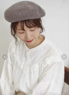 Samansa Mos2 バスクベレー帽