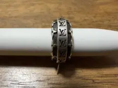 ルイヴィトン M03168 フープピアス LVロジン ピアス シルバー 片耳用
