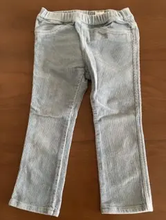 Coen キッズストレッチコーデュロイパンツ 100cm ライトブルー