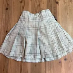 ラブトキシック　薄い緑色 チェック柄 スカパン