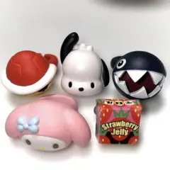 カプセルトイ 指輪まとめ売り リング サンリオ ニンテンドー チロルチョコ