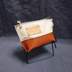 本革ポーチ S 財布 レザークラフト ハンドメイド