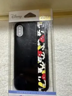 iPhone X用ケース ミッキー