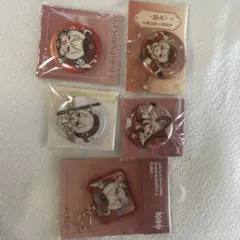 原神 クレー 缶バッジ アクリルキーホルダーセット