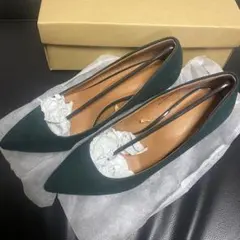 レディース スエード パンプス XLサイズ