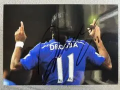 デイデイエ・ドログバ　コートジボワール代表　直筆サイン入り８X10フォト 2025年最新】ドログバ サインの人気アイテム - メルカリ
