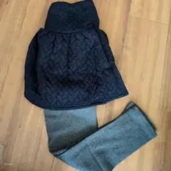 anyFAM ネイビー グレー スカッツ 140