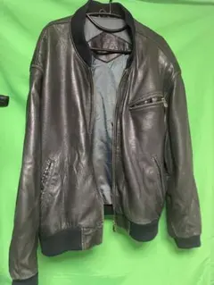 【本日まで】54,000円購入【ヴィンテージ】レザーブルゾンジャケット