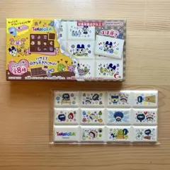 チョコブロックシール　たまごっち　おやじっち