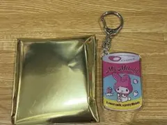 マイメロ　ヴィンテージレトロ　缶型アクリルキーホルダー