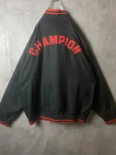 90s チャンピオン Champion スタジャン ナイロンジャケット L 古着