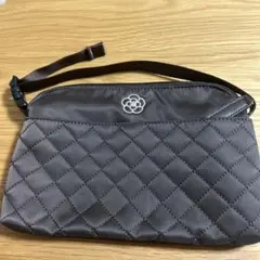 クレイサス　キルティングポーチ ダークブラウン