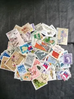 中国切手、台湾切手 使用済み中心ロット