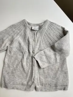 ZARA グレー カーディガン 18-24ヶ月