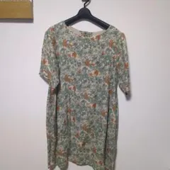 TSUMORI CHISATO/ツモリチサト】 美品 半袖 ワンピース 黄緑 - メルカリ