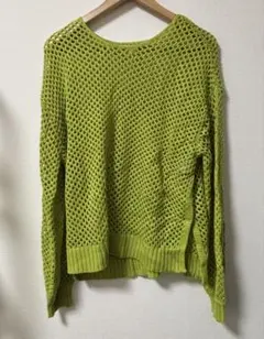 メッシュニット ニット