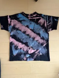 90年代タイダイ染め Tシャツ 袖シングル レア柄