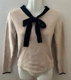 ROYAL PARTY ベージュ　ニット　トップス