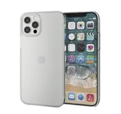 【匿名配送】iPhone12/12Pro用クリアケース シェル エレコム