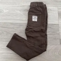 ブラウン スリムフィット パンツ 110cm