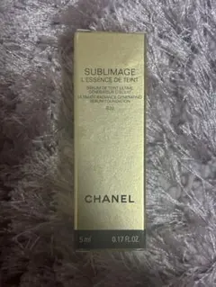 シャネル サブリマージュレサンスドゥタン ファンデ　B20 サンプル　5ml