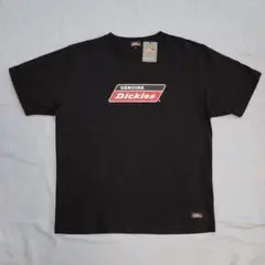 新品 Dickies ディッキーズ ボックスロゴ 半袖Tシャツ ブラック L ①のサムネイル