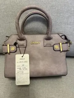 D.KELLY パープル ハンドバッグ D.KTC-2023 新品未使用