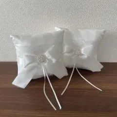 ウェディング リングピロー 2個セット