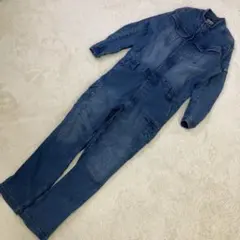 最終値下げ 値下げ交渉対応 VANSON デニム オーバーオール つなぎ