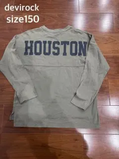 ⚫︎devirock⚫︎ 長袖カットソー 150 バックプリント