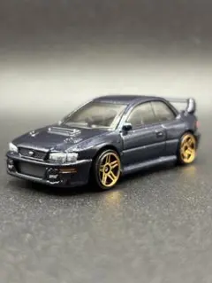 ホットウィール スバル インプレッサ WRX 22B ネイビー