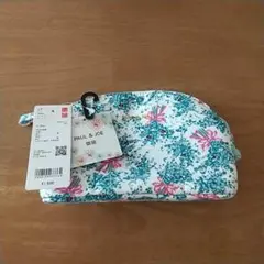 再出品【UNIQLO / ユニクロ】PAUL&JOE ポシェット ブルー 匿名
