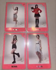 TWICE Mina トレーディングカード 4枚セット（出回りなし）