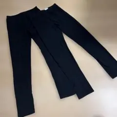 UNIQLO レギンス　キッズ150 黒　２枚