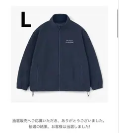 ENNOY エンノイ　フリース　ジャケット　L