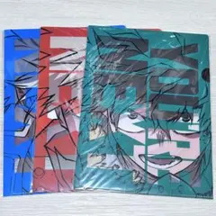 ヒロアカ 劇場版 ユアネクスト 前売り特典 クリアファイル 3枚全種セット