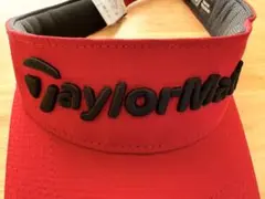TaylorMade ゴルフ サンバイザー レッドのサムネイル