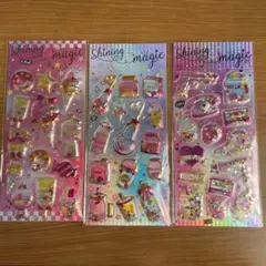 シャカシャカシール3枚セット