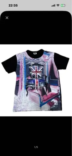 ジュンヤワタナベ　コム・デ・ギャルソン☆Tシャツ ☆ユニオンジャック