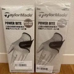 TaylorMade パワーバイト グローブ（型番：TJ161サイズ：23cm） - メルカリ