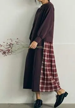 重ね着ワンピース