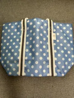 【値下げ】水玉模様トートバッグ