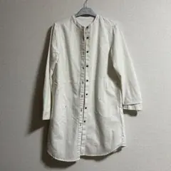 ♥️白 ロングジャケット