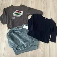 新品含むトップス3枚セット　95 100
