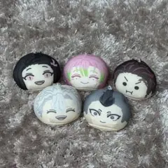 鬼滅の刃 おまんじゅう にぎにぎマスコット 5個セット