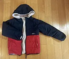 リバーシブルフード付きボアジャンパー 140 BREEZEブリーズ