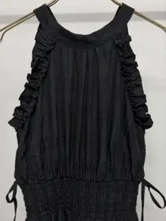 mily bilet バックリボンアメスリフリルワンピース S